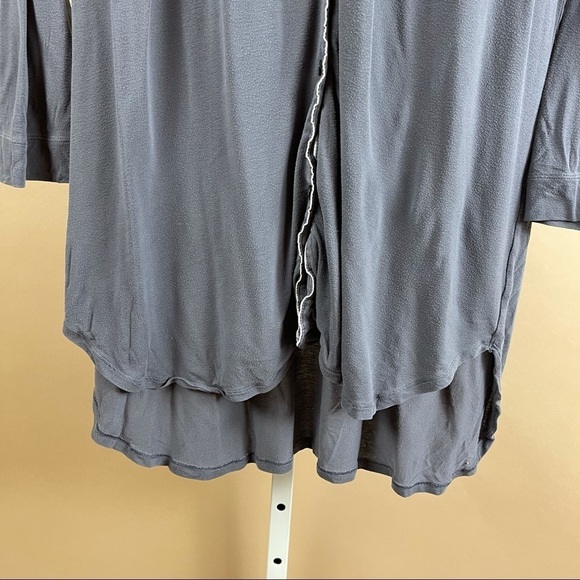 Vintage Victoria’s Secret Large Long Sleeve Longline Collared Nightgown Preppy - Picture 3 of 6